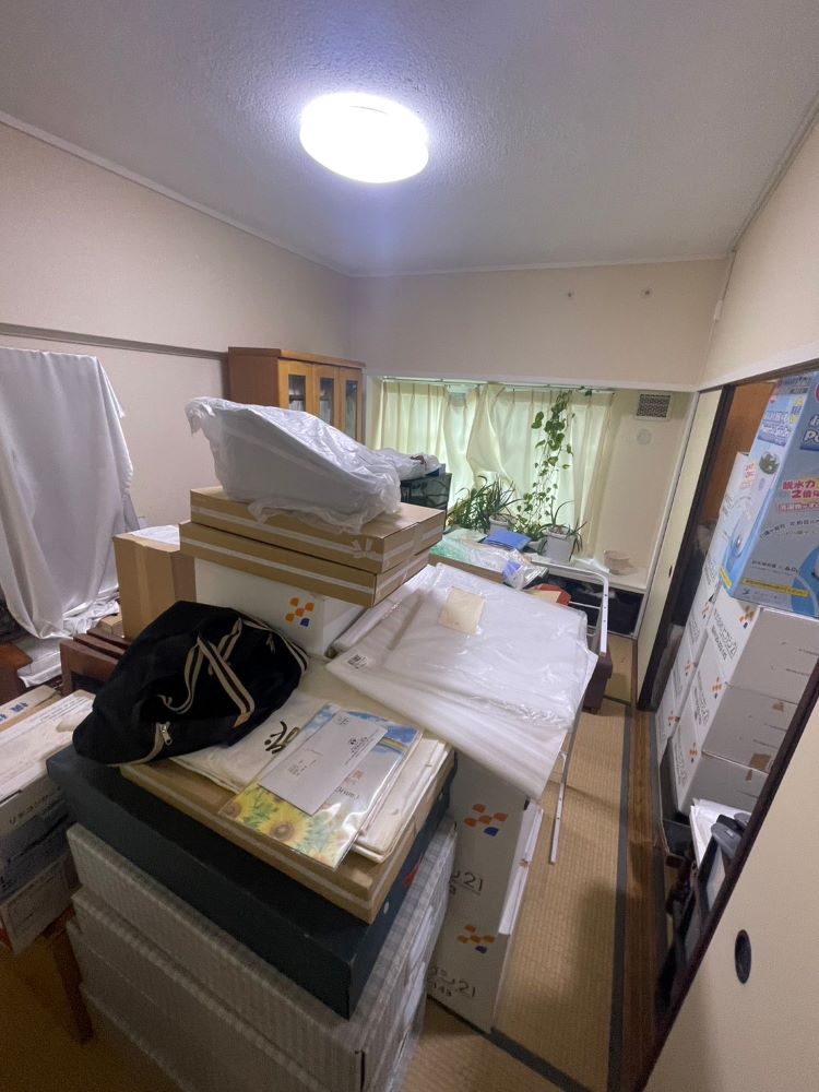 2DK アパート1階の遺品整理の事例写真・料金相場【すりーぴーす】の施工事例