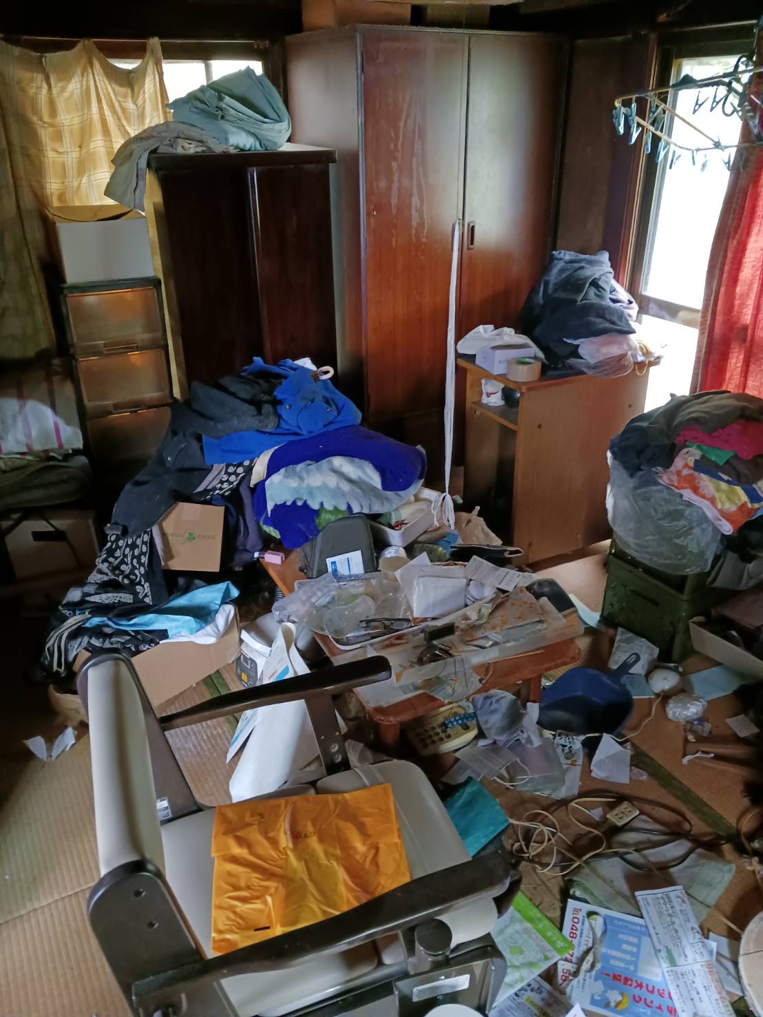 3DK木造二階建ての遺品整理【遺品処理センター 北海商事】の施工事例